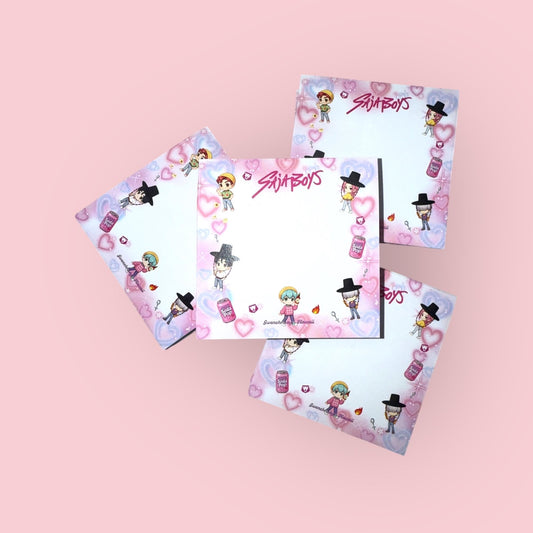 Saja Boys K-pop Demon Hunters Sticky Notes