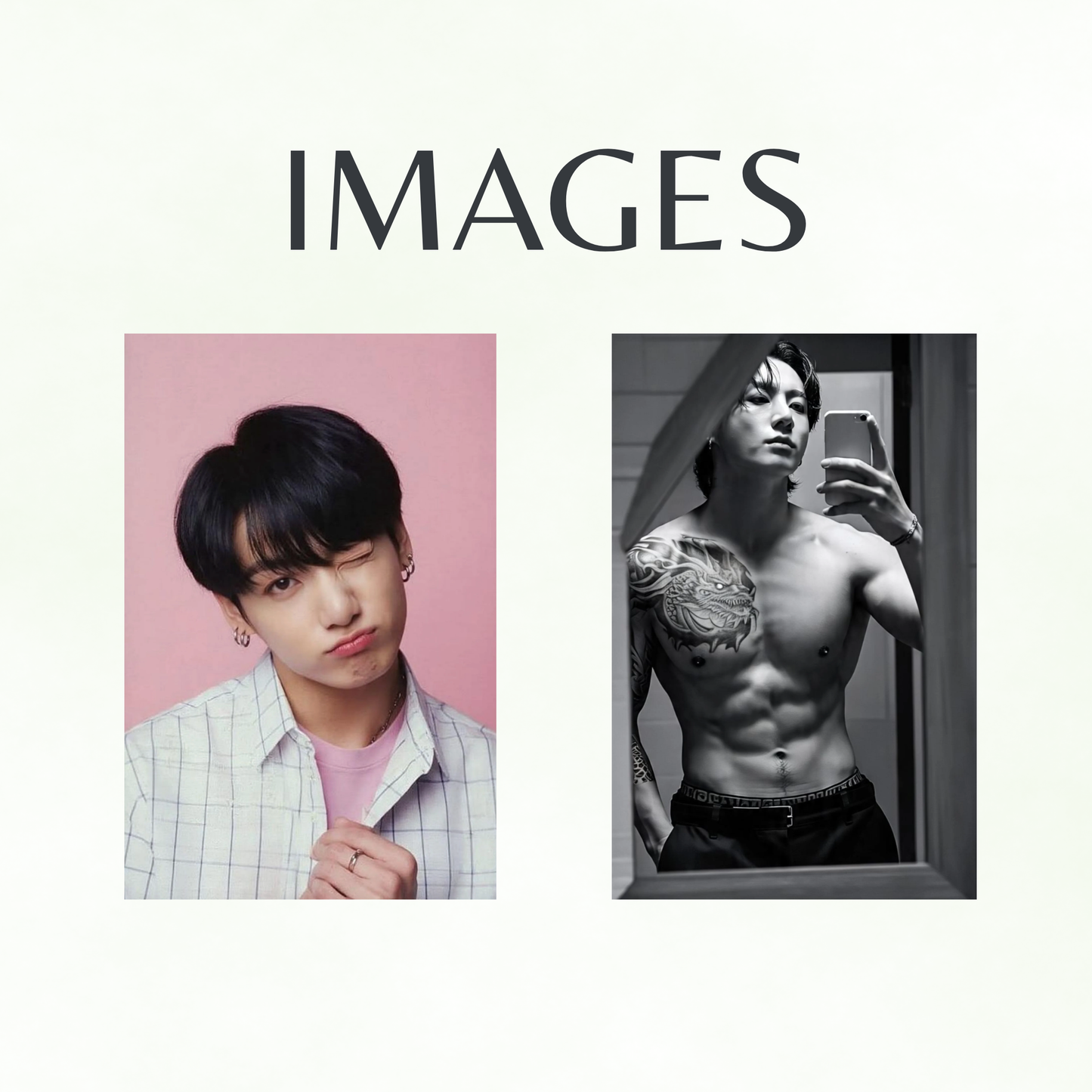 BTS Lenticular Cards