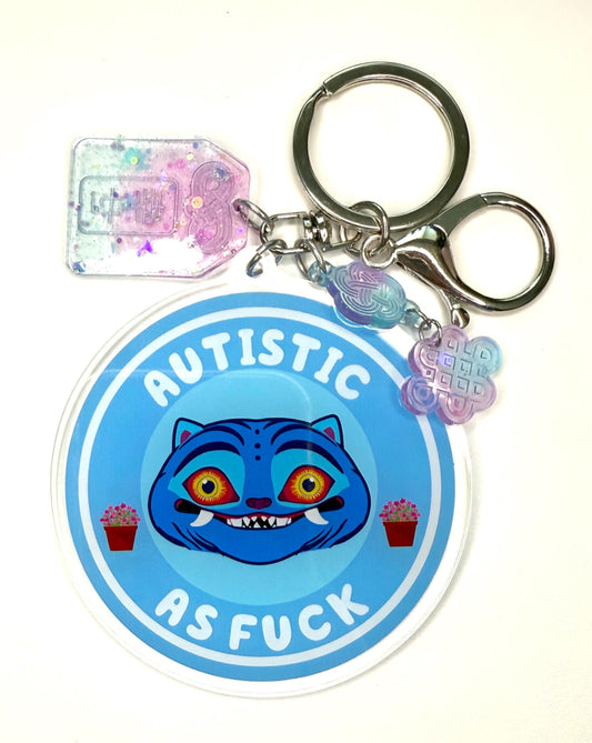 Derpy Keychain – Kpop Demon Hunters Merch | Autistic AF Pride Keychain