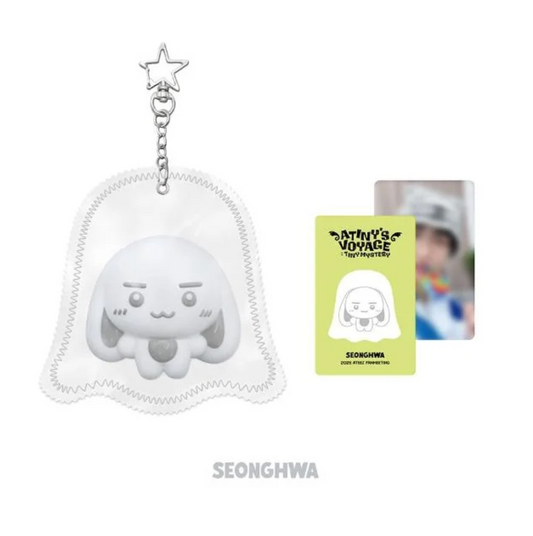 PRE-ORDER: ATEEZ - ATINY'S VOYAGE : TINY MYSTERY 2026 ATEEZ FANMEETING OFFICIAL MD GHOST SQUISHY KEYRING