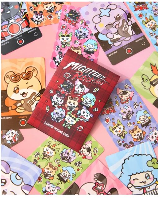 PRE-ORDER: ATEEZ - MIGHTEEZ ROCK THE STAGE POP UP OFFICIAL MD RANDOM TRADING PHOTOCARD SET