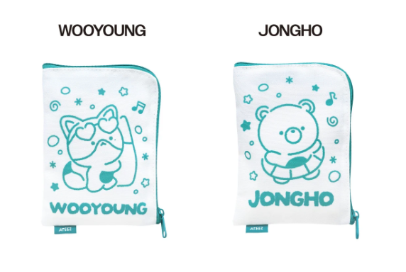 PRE-ORDER: ATEEZ - 8TH ANNIVERSARY EXHIBITION: BLUE DRIFT OFFICIAL MD MINI POUCH (RANDOM)