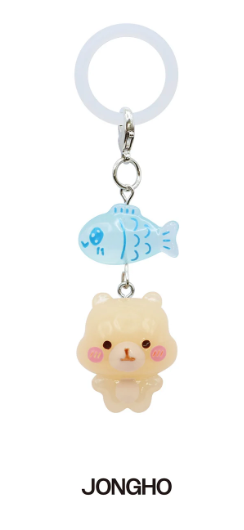 PRE-ORDER: ATEEZ - 8TH ANNIVERSARY EXHIBITION: BLUE DRIFT OFFICIAL MD LUCKY FISH CHARM