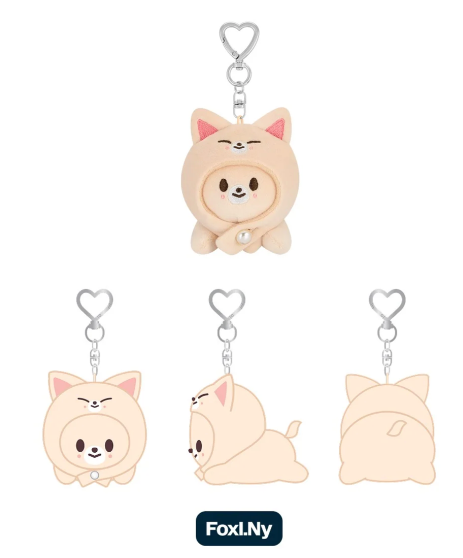 PRE-ORDER: STRAY KIDS - dominATE : celebrATE WORLD TOUR OFFICIAL MD SKZOO KEYRING LYING VER