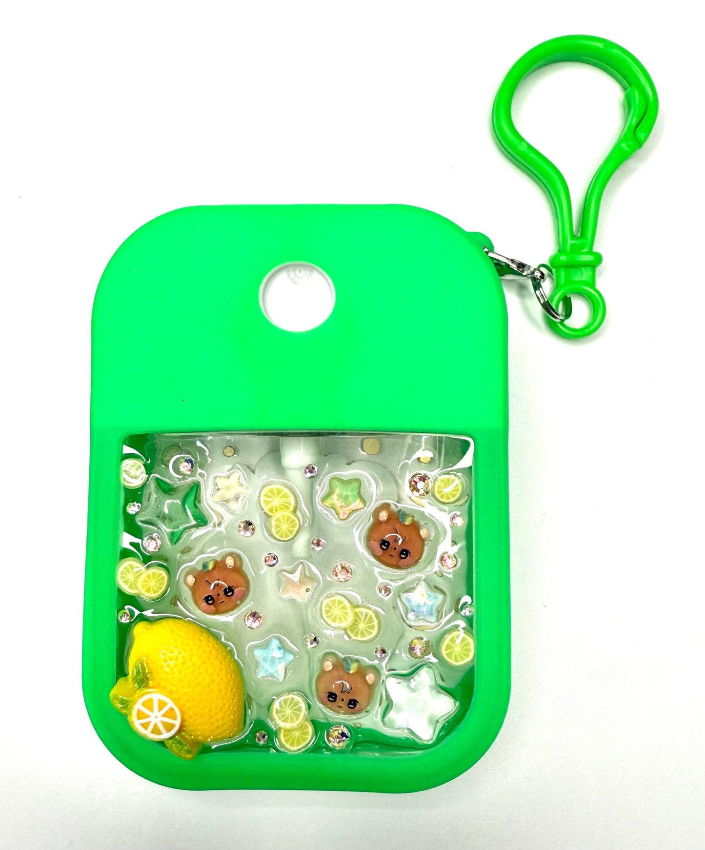 Ateez Aniteez Cute Hand Sanitizer / Spray (Refillable) Lemon Drop Theme