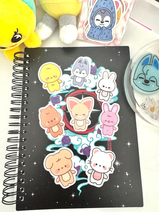 Stray Kids OT8 Cute Baby Sticker Pack