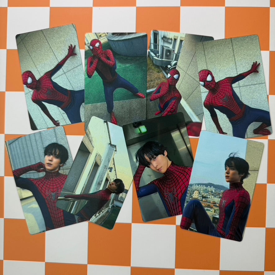 Spidey Yunho Metal Glitter Photocards