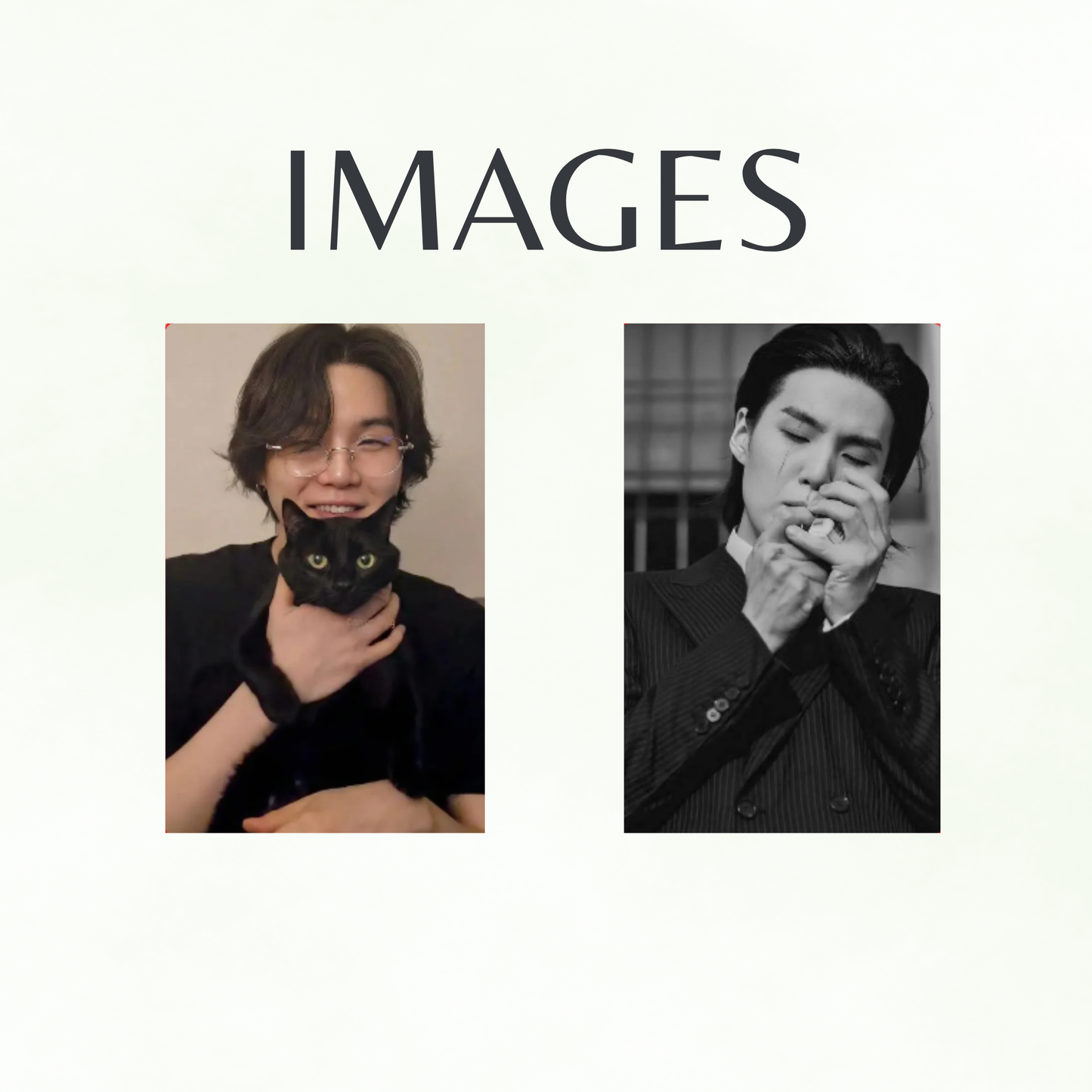 BTS Lenticular Cards