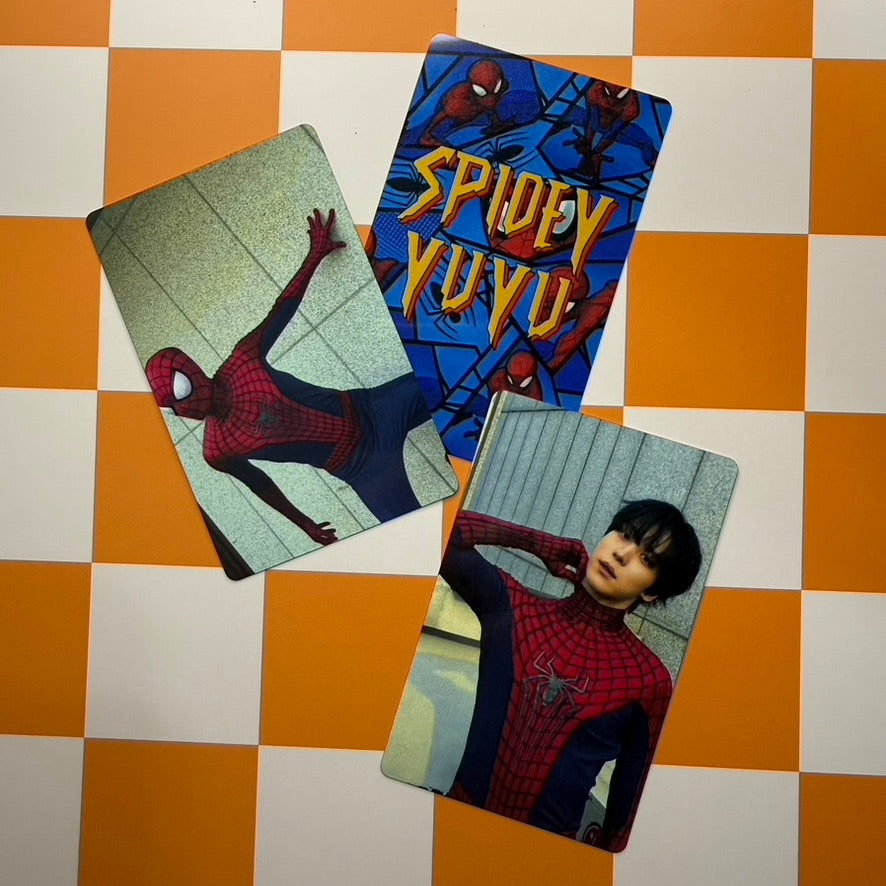 Spidey Yunho Metal Glitter Photocards