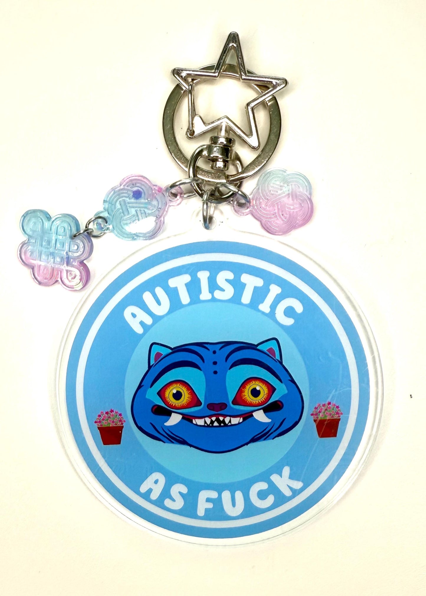 Derpy Keychain – Kpop Demon Hunters Merch | Autistic AF Pride Keychain