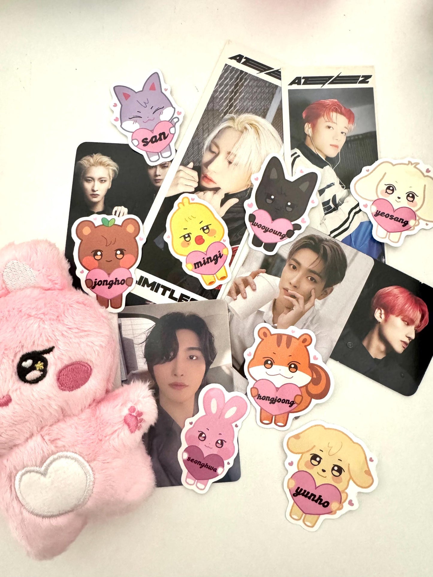 Ateez Aniteez OT8 Sticker Pack