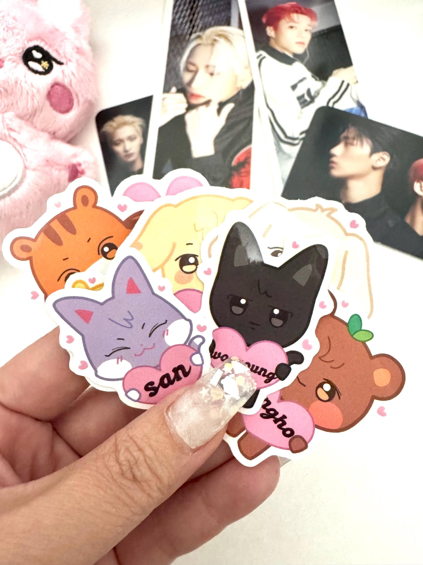 Ateez Aniteez OT8 Sticker Pack
