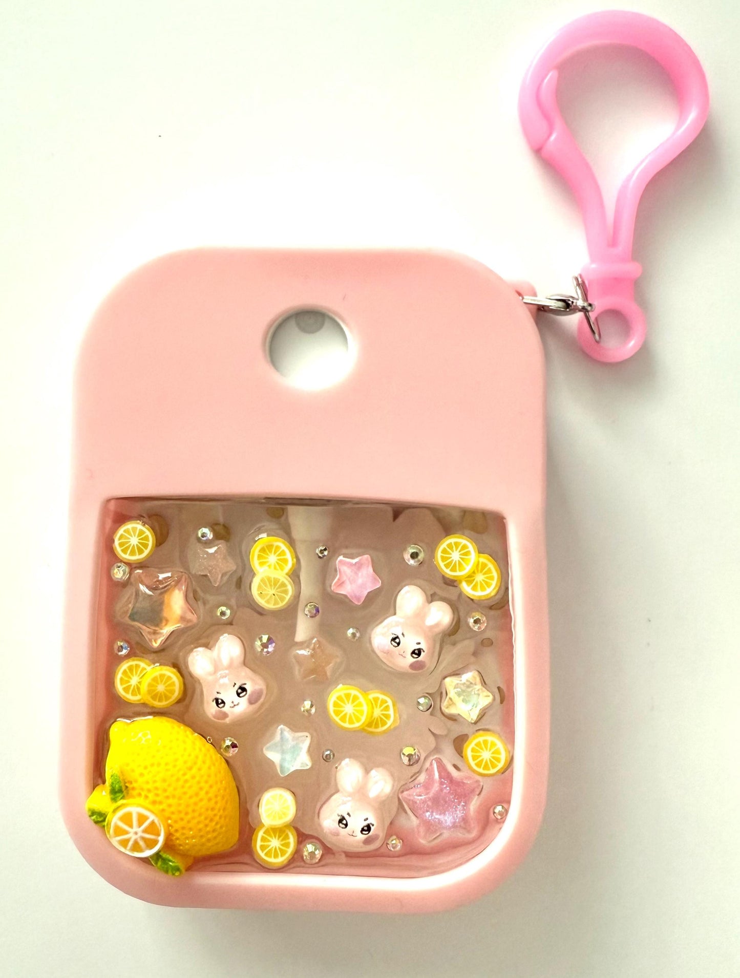 Ateez Aniteez Cute Hand Sanitizer / Spray (Refillable) Lemon Drop Theme