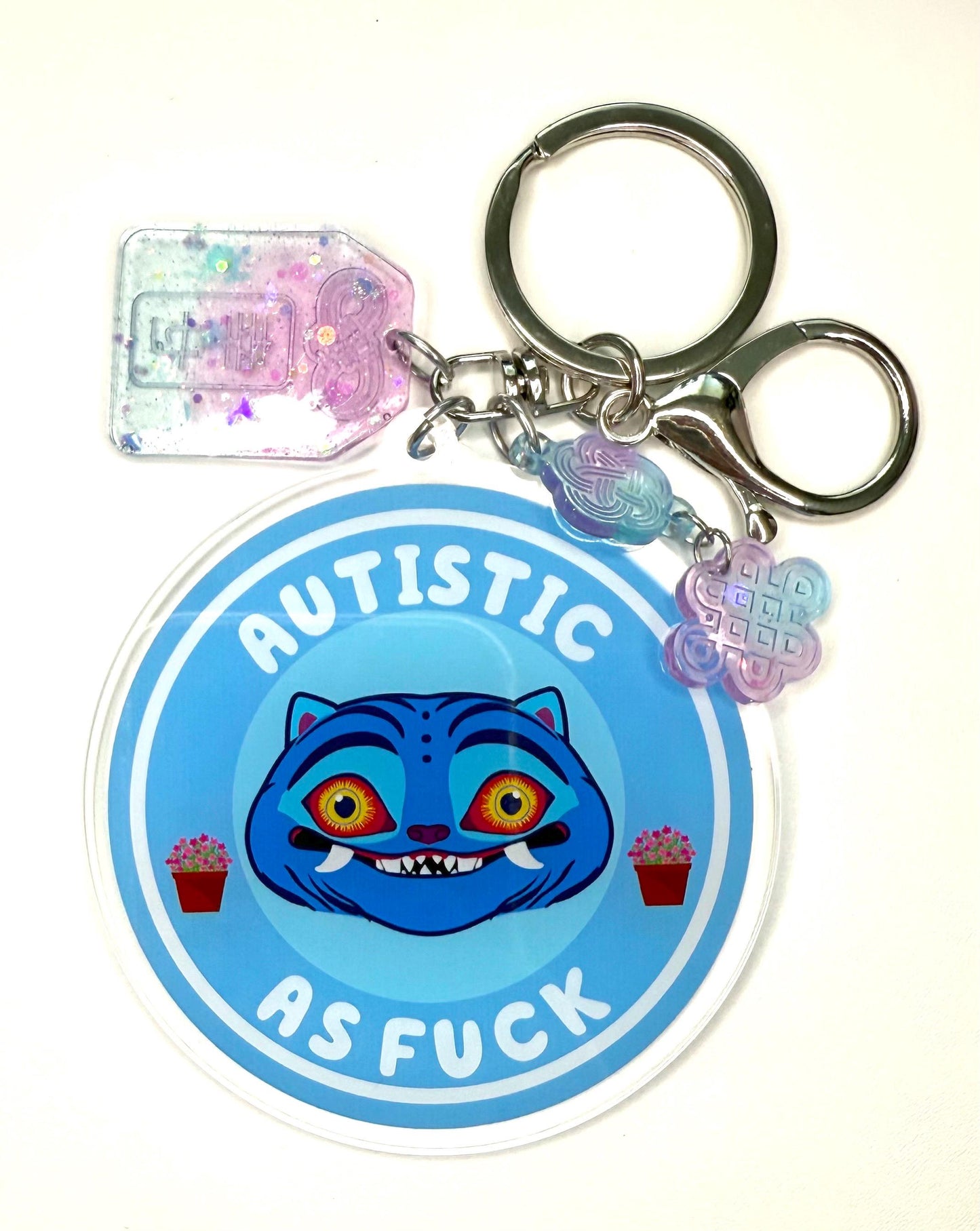 Derpy Keychain – Kpop Demon Hunters Merch | Autistic AF Pride Keychain