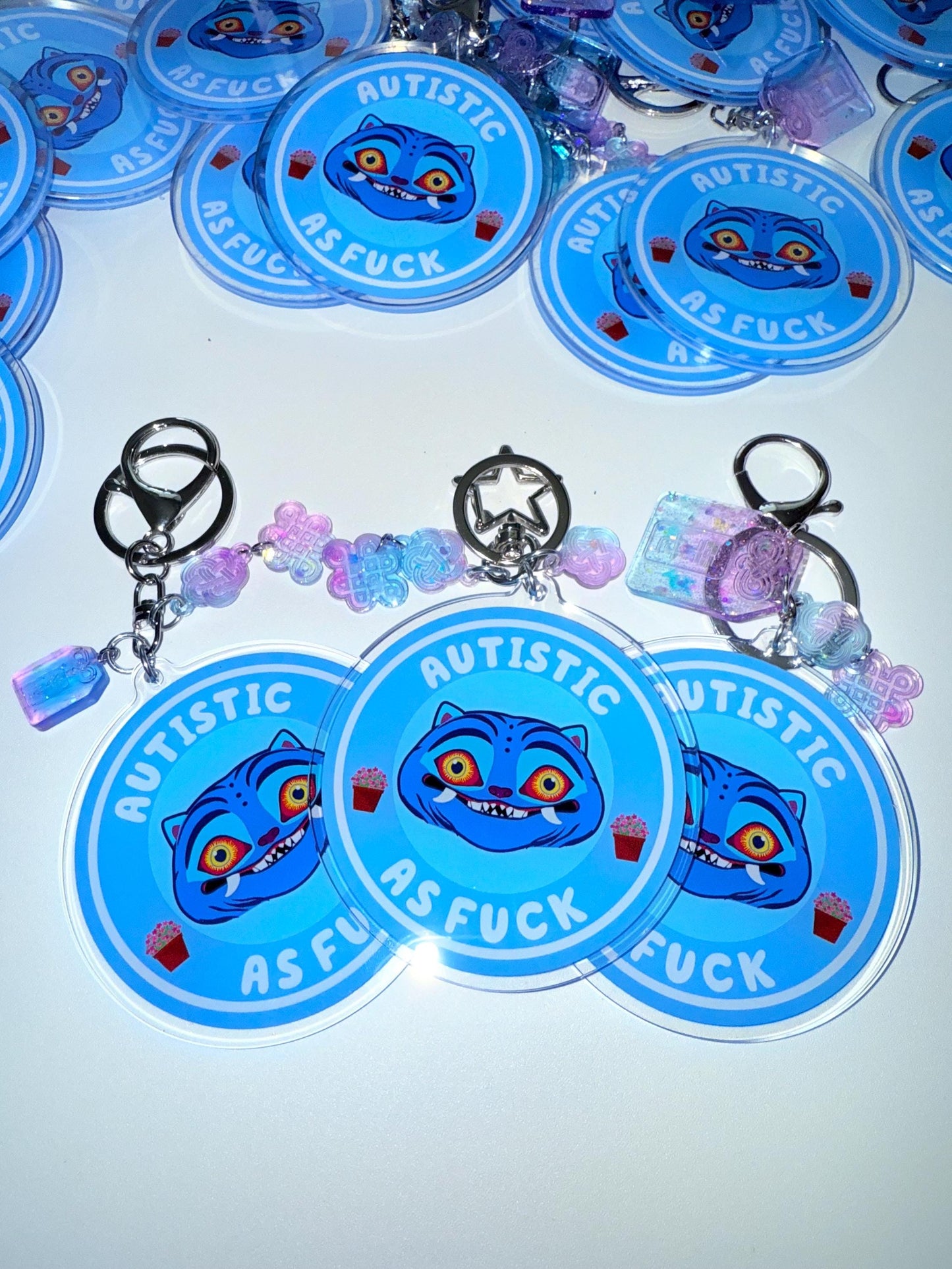 Derpy Keychain – Kpop Demon Hunters Merch | Autistic AF Pride Keychain