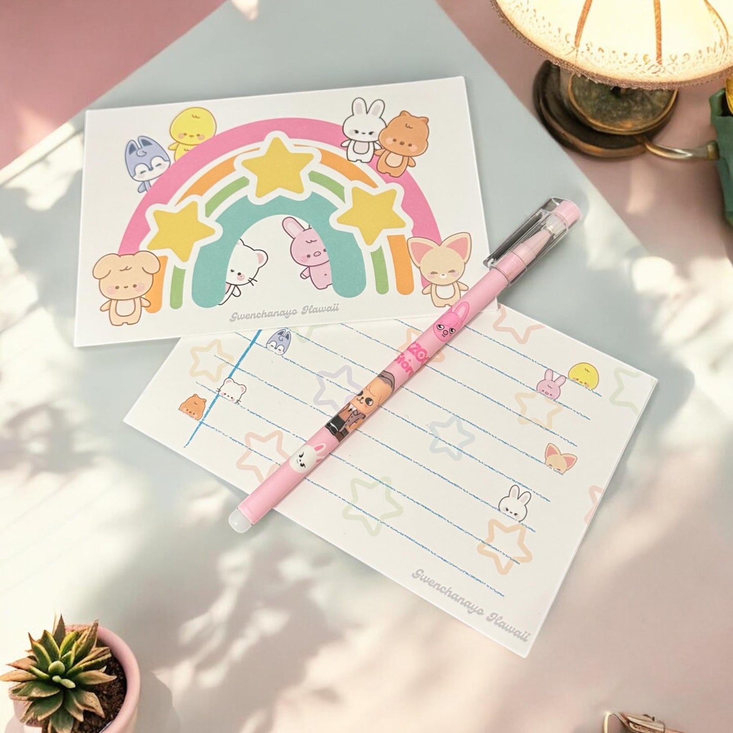 Stray Kids Cute Baby SKZOO Note Cards