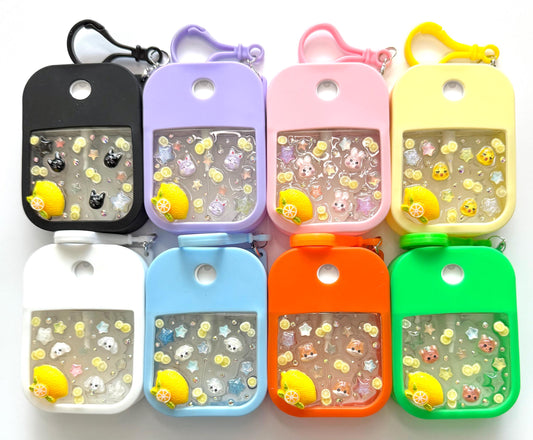 Ateez Aniteez Cute Hand Sanitizer / Spray (Refillable) Lemon Drop Theme