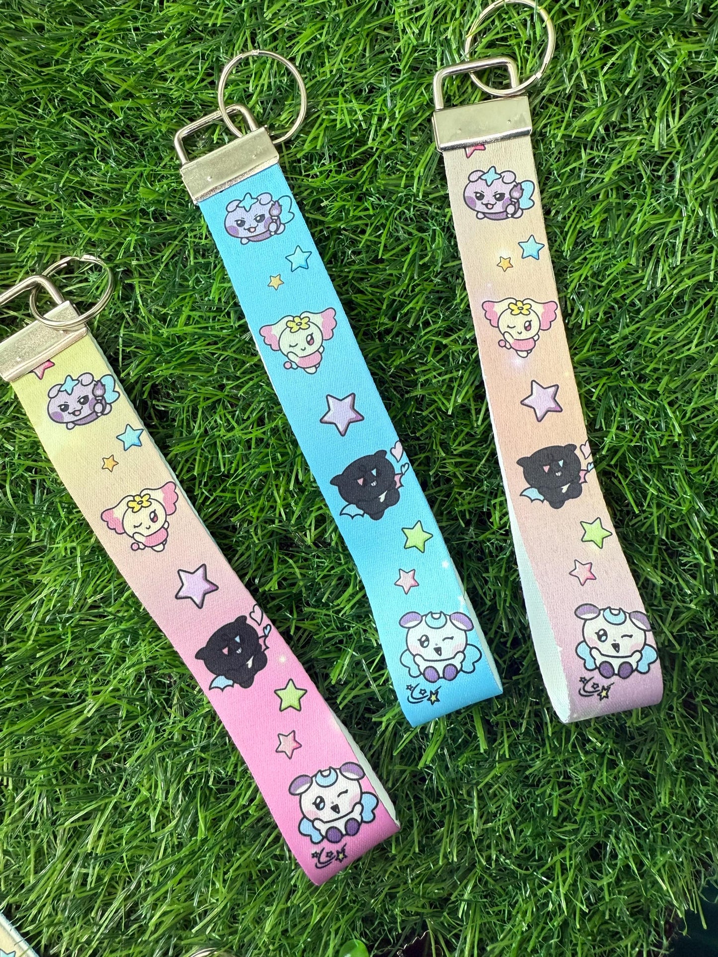 Ateez Mighteez Themed Wristlet