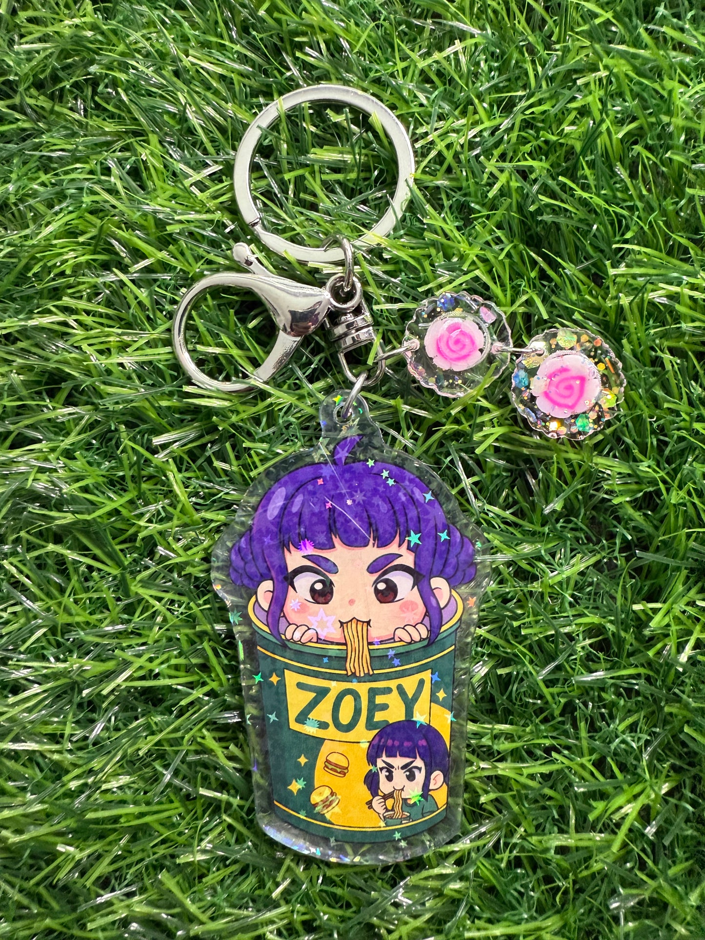 Hunter/x Ramyeon Keychain