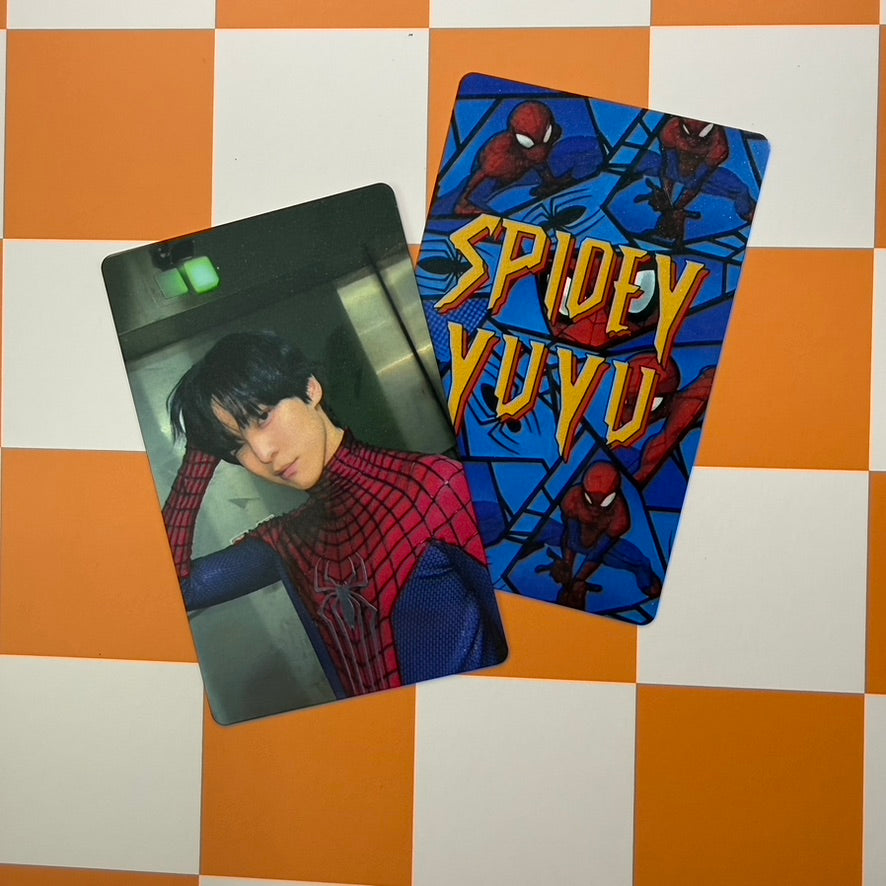 Spidey Yunho Metal Glitter Photocards