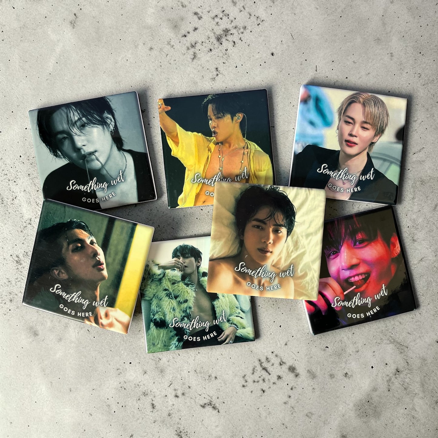 Spicy BTS Coasters