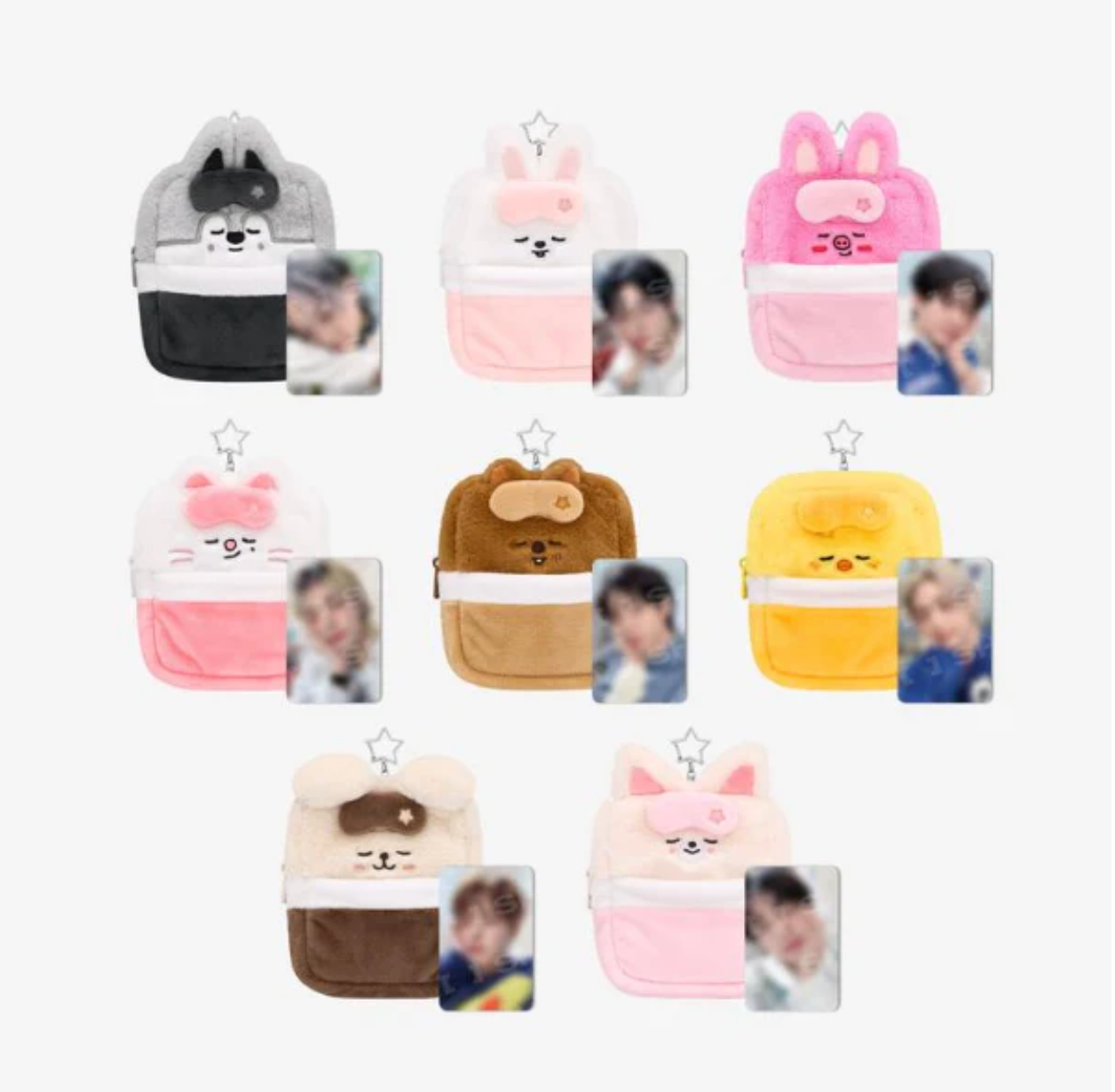 PRE-ORDER: STRAY KIDS - STAY IN OUR LITTLE HOUSE 6TH FANMEETING OFFICIAL MD SKZOO PLUSH COLLECT CASE