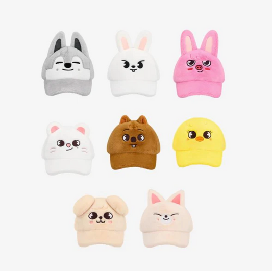 PRE-ORDER: STRAY KIDS - STAY IN OUR LITTLE HOUSE 6TH FANMEETING OFFICIAL MD SKZOO PLUSH CAP
