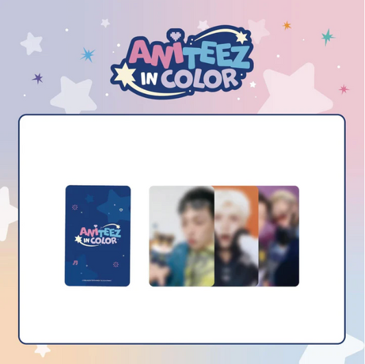 PRE-ORDER: ATEEZ - ANITEEZ IN COLOR POP UP OFFICIAL MD RANDOM TRADING CARD