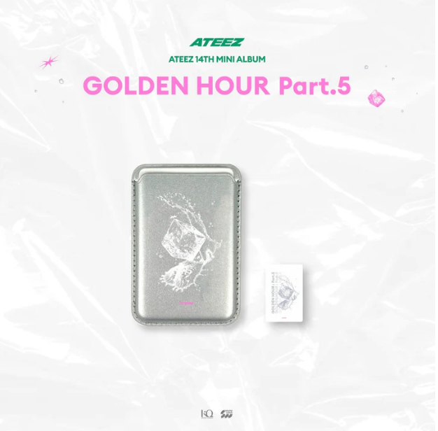 PRE-ORDER: ATEEZ - GOLDEN HOUR : PART.5 POP UP OFFICIAL MD MAGNETIC CARD CASE
