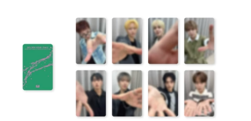 PRE-ORDER: ATEEZ - GOLDEN HOUR : PART.5 POP UP OFFICIAL MD MAGNETIC CARD CASE