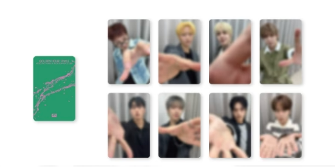 PRE-ORDER: ATEEZ - GOLDEN HOUR : PART.5 POP UP OFFICIAL MD CAN BADGE SET