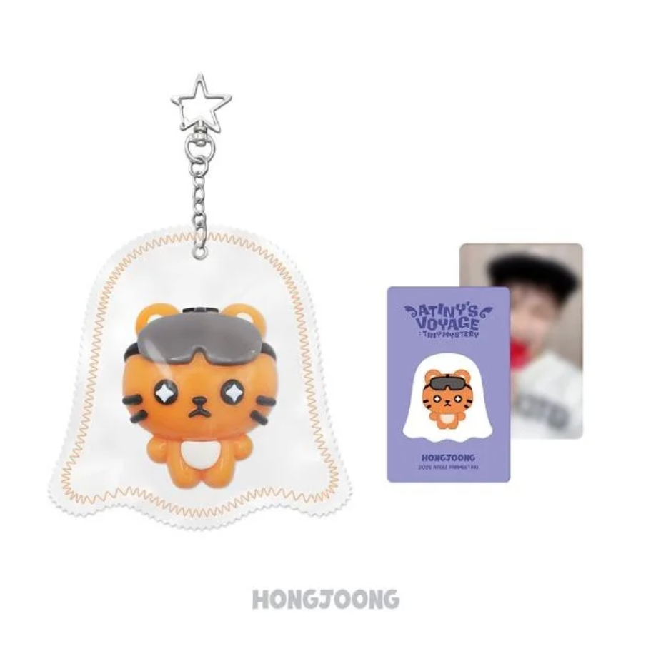 PRE-ORDER: ATEEZ - ATINY'S VOYAGE : TINY MYSTERY 2026 ATEEZ FANMEETING OFFICIAL MD GHOST SQUISHY KEYRING