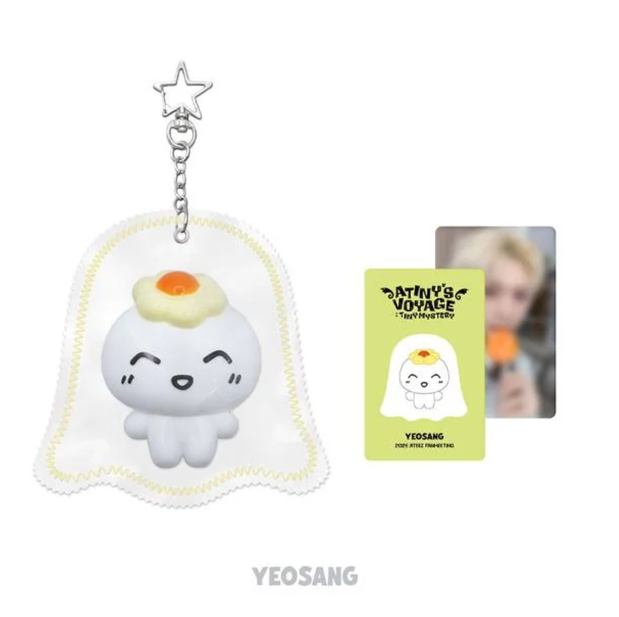PRE-ORDER: ATEEZ - ATINY'S VOYAGE : TINY MYSTERY 2026 ATEEZ FANMEETING OFFICIAL MD GHOST SQUISHY KEYRING