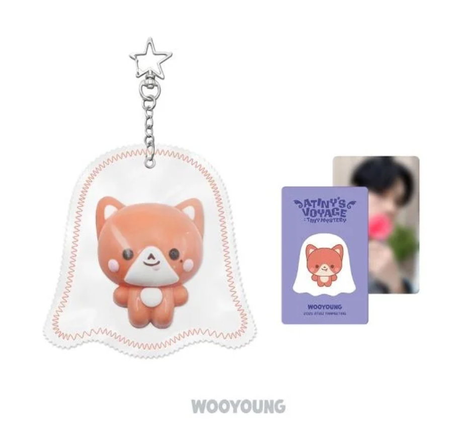 PRE-ORDER: ATEEZ - ATINY'S VOYAGE : TINY MYSTERY 2026 ATEEZ FANMEETING OFFICIAL MD GHOST SQUISHY KEYRING