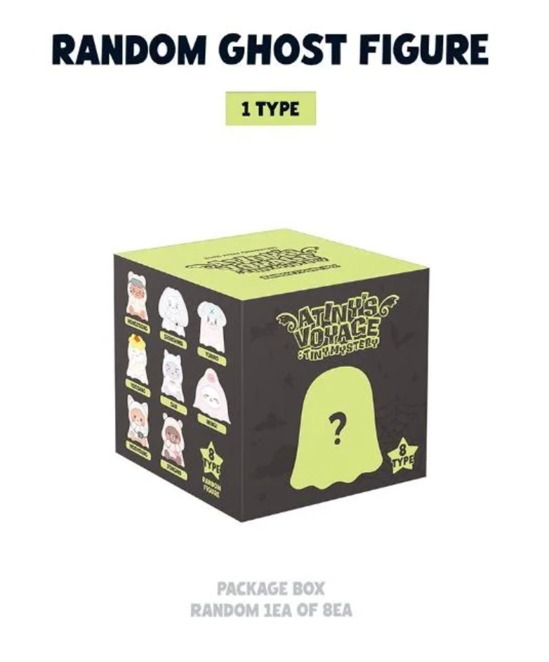 PRE-ORDER: ATEEZ - ATINY'S VOYAGE : TINY MYSTERY 2026 ATEEZ FANMEETING OFFICIAL MD RANDOM GHOST FIGURE