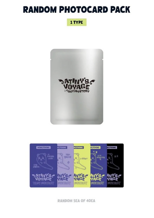 PRE-ORDER: ATEEZ - ATINY'S VOYAGE : TINY MYSTERY 2026 ATEEZ FANMEETING OFFICIAL MD RANDOM PHOTOCARD PACK