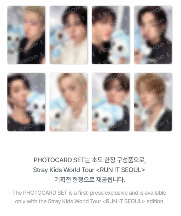 PRE-ORDER: STRAY KIDS - RUN IT WORLD TOUR IN SEOUL OFFICIAL MD TASY PLUSH ORIGINAL VER
