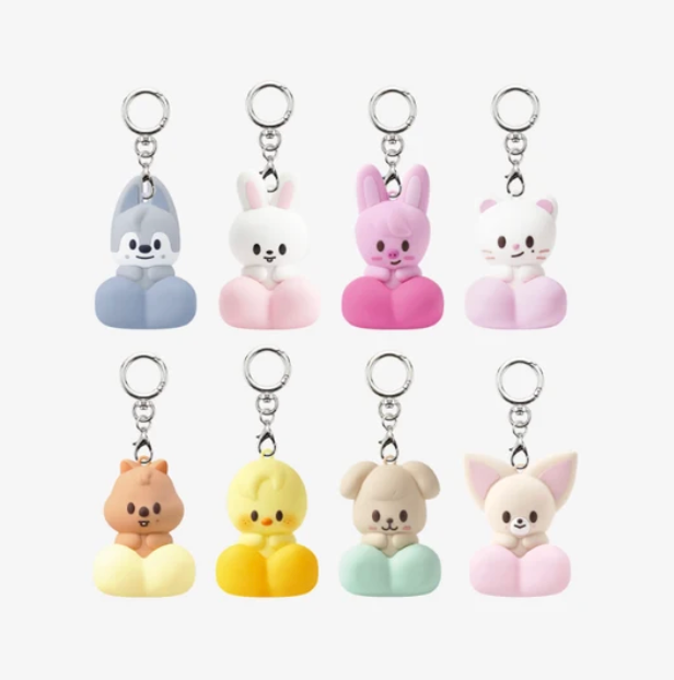 PRE-ORDER: STRAY KIDS - RUN IT WORLD TOUR IN SEOUL OFFICIAL MD SKZOO SECRET CLICKER KEYRING