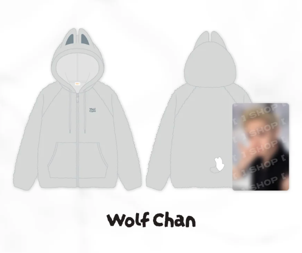 PRE-ORDER: STRAY KIDS - RUN IT WORLD TOUR IN SEOUL OFFICIAL MD SKZOO FLEECE HOOD ZIP UP