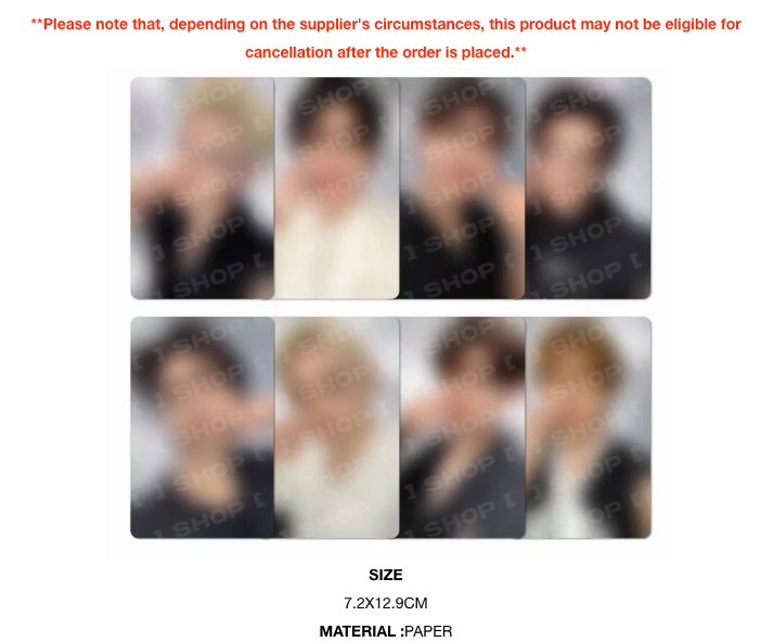PRE-ORDER: STRAY KIDS - RUN IT WORLD TOUR IN SEOUL OFFICIAL MD SPECIAL TRADING CARD