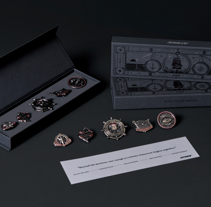PRE-ORDER: ATEEZ - ATEEZ X FANPLDAY OFFICIAL MD METAL PIN SET PRE-ORDER: ATEEZ - ATEEZ X FANPLDAY OFFICIAL MD METAL PIN SET