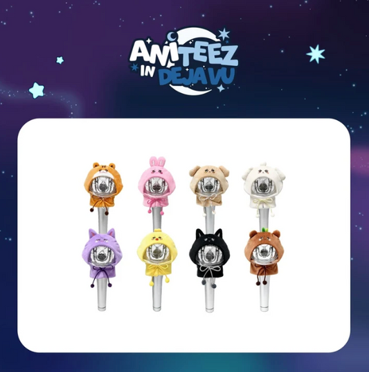 PRE-ORDER: ATEEZ - ANITEEZ IN DEJAVU POP UP OFFICIAL MD LIGHT STICK COVER