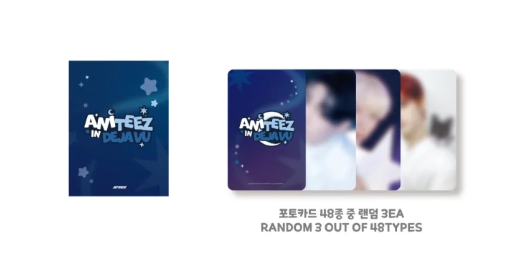 PRE-ORDER: ATEEZ - ANITEEZ IN DEJAVU POP UP OFFICIAL MD RANDOM TRADING CARD