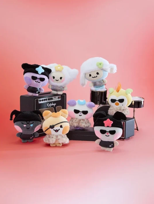 PRE-ORDER: ATEEZ - MIGHTEEZ ROCK THE STAGE POP UP OFFICIAL MD PLUSH KEYRING (POPSTAR)