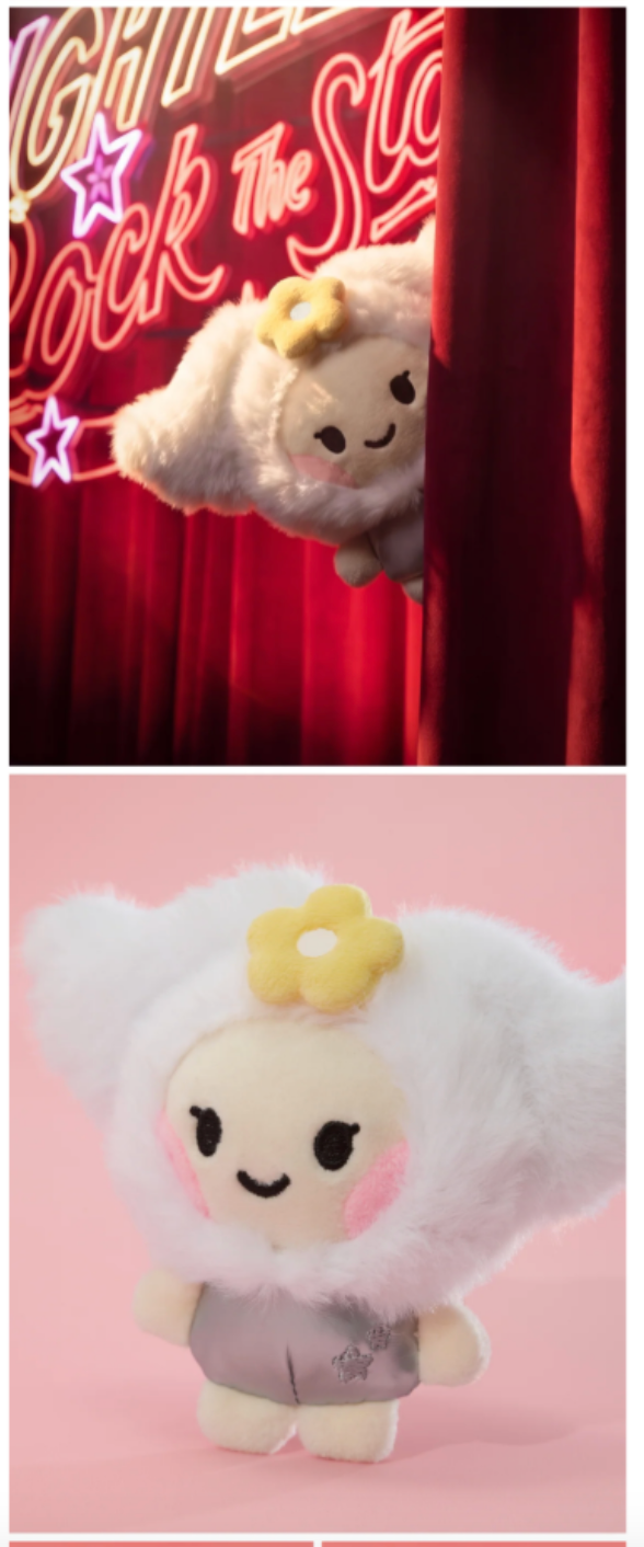 PRE-ORDER: ATEEZ - MIGHTEEZ ROCK THE STAGE POP UP OFFICIAL MD PLUSH KEYRING (POPSTAR)