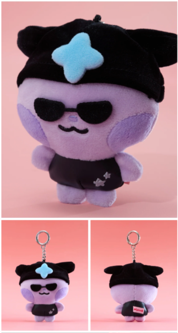 PRE-ORDER: ATEEZ - MIGHTEEZ ROCK THE STAGE POP UP OFFICIAL MD PLUSH KEYRING (POPSTAR)