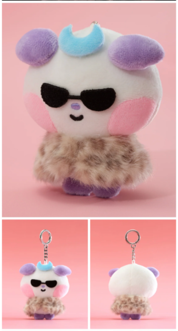 PRE-ORDER: ATEEZ - MIGHTEEZ ROCK THE STAGE POP UP OFFICIAL MD PLUSH KEYRING (POPSTAR)