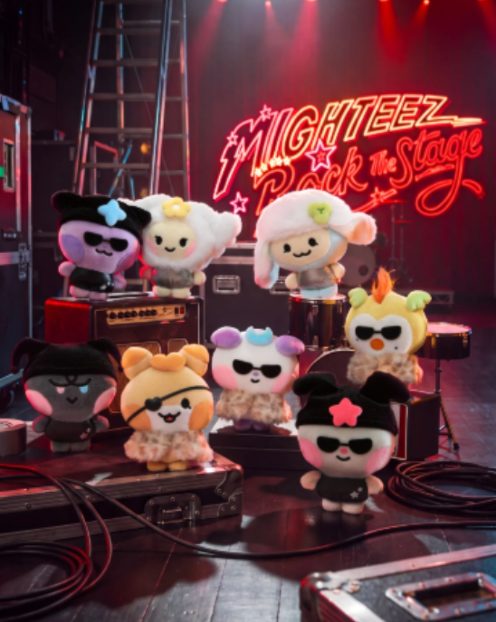 PRE-ORDER: ATEEZ - MIGHTEEZ ROCK THE STAGE POP UP OFFICIAL MD PLUSH KEYRING (POPSTAR)