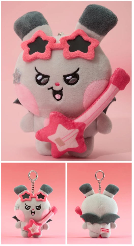 PRE-ORDER: ATEEZ - MIGHTEEZ ROCK THE STAGE POP UP OFFICIAL MD PLUSH KEYRING (ROCKSTAR)