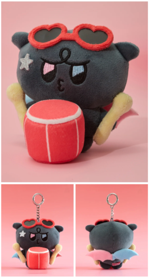 PRE-ORDER: ATEEZ - MIGHTEEZ ROCK THE STAGE POP UP OFFICIAL MD PLUSH KEYRING (ROCKSTAR)